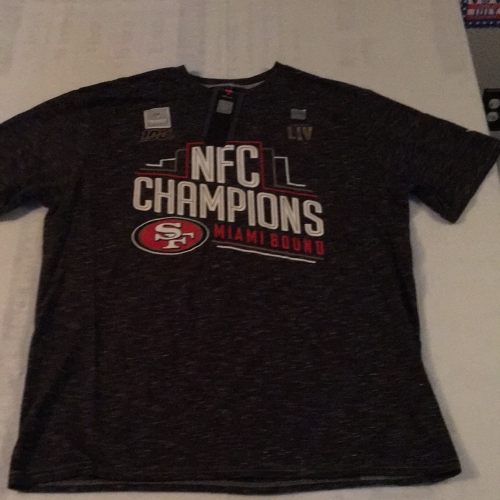San Francisco NFC Champions Super bowl LIV Miami Bound Size XL NWT Size XL